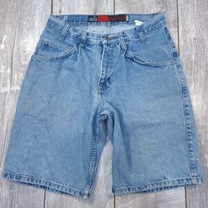 Levi's SilverTab Denim Shorts Mens 31 Light Blue Loose Fit Vintage 90s Style